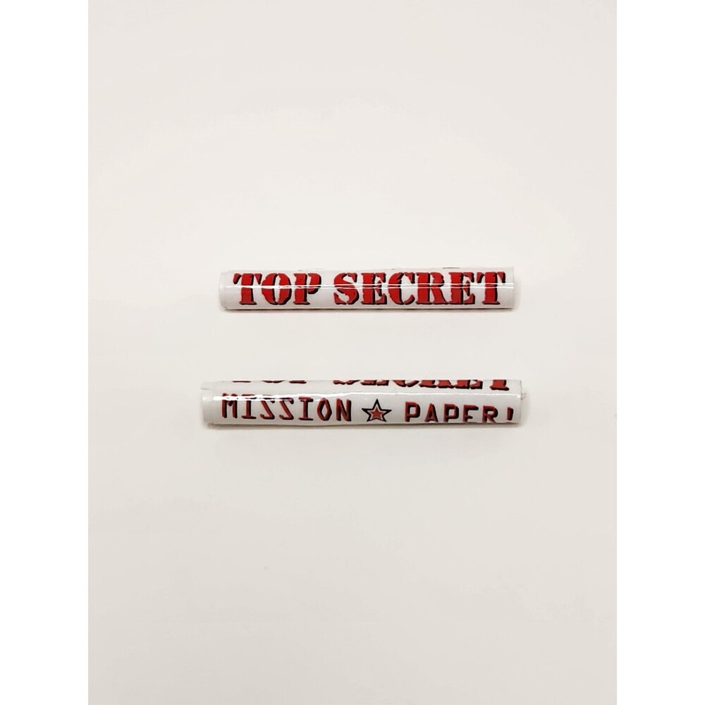 Vintage Lanard The Corps! Top Secret Scrolls Papers Parts Accessories Lot Of 2